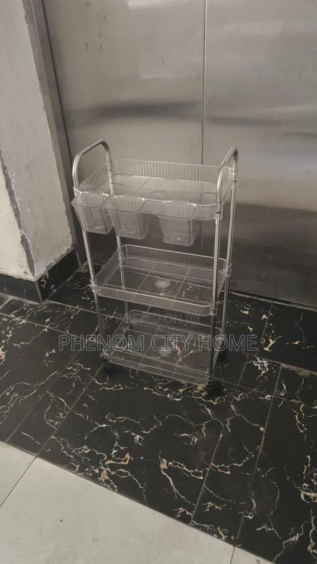 3 Layer Acrylic Trolley Available - thumbnail 3