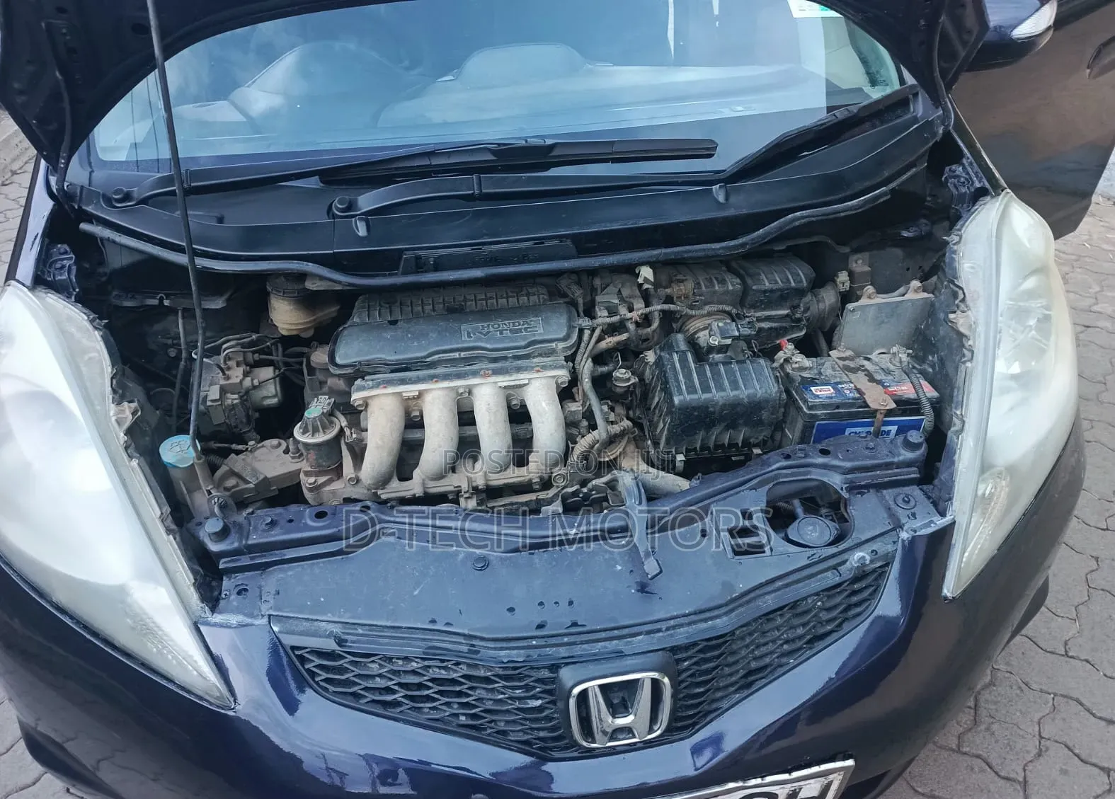 Honda Fit 2011 Blue