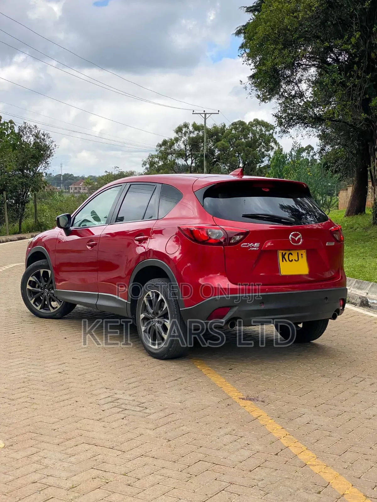 Mazda CX-5 2015 Red