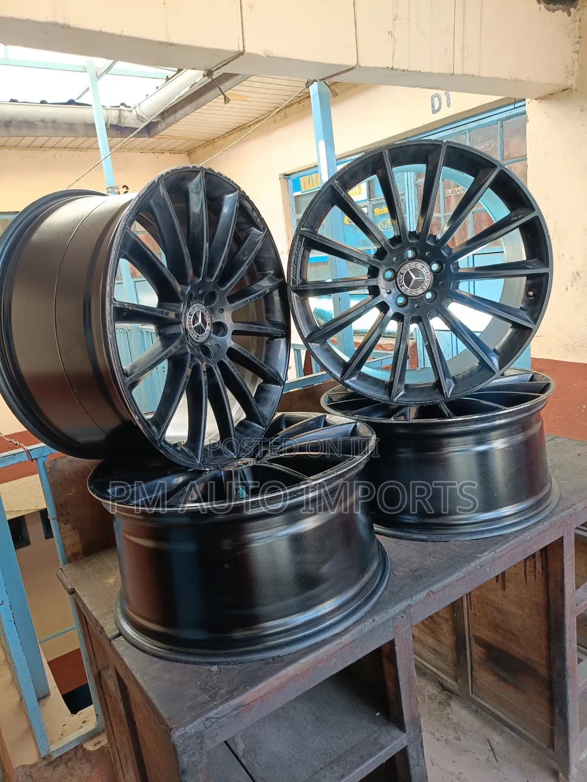 Mercedes Benz Gle and GLS Rims Size 21