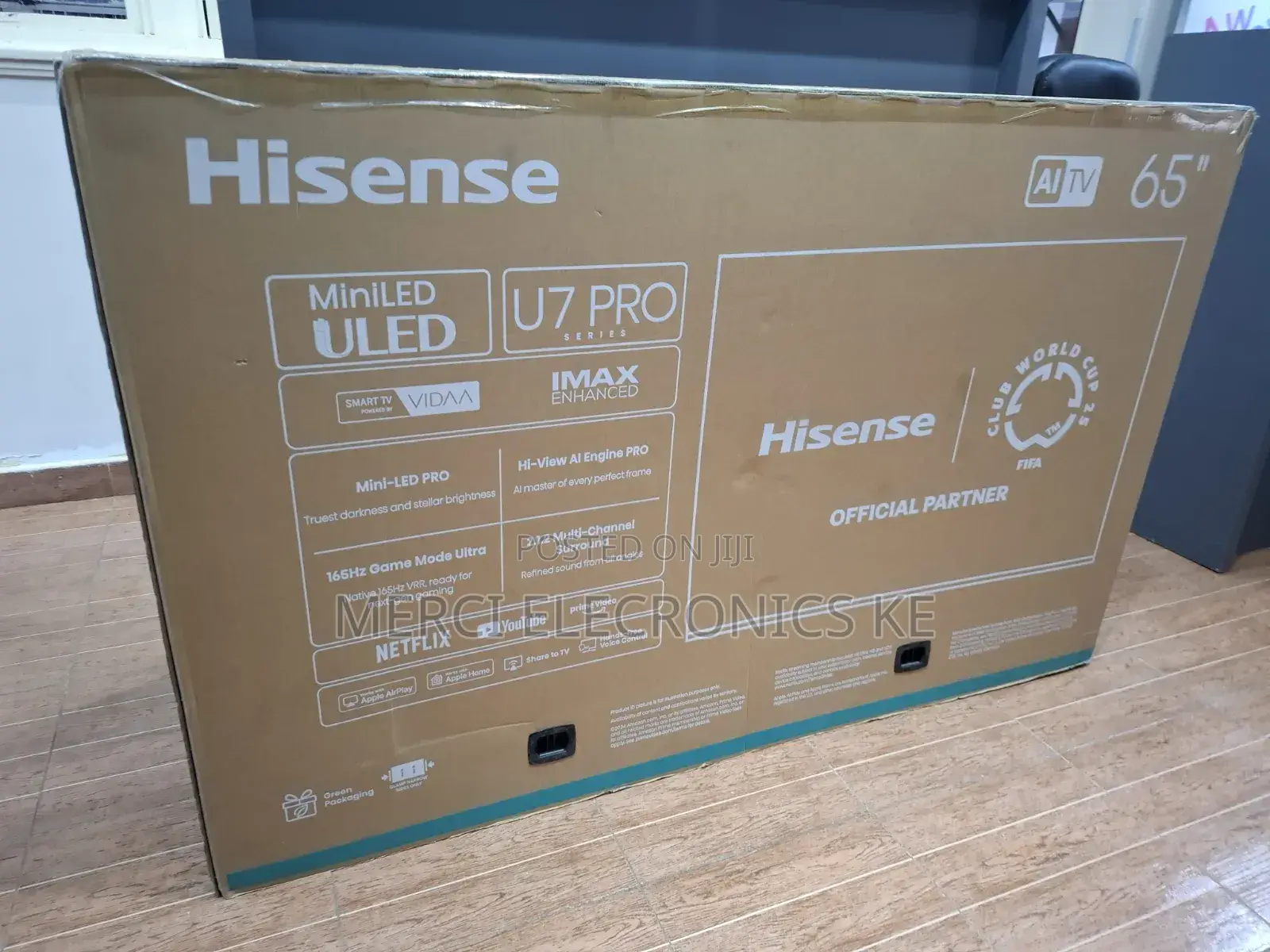 Hisense 65u7q Pro – 65” Smart Uhd Uled Mini-Led Tv (165hz)