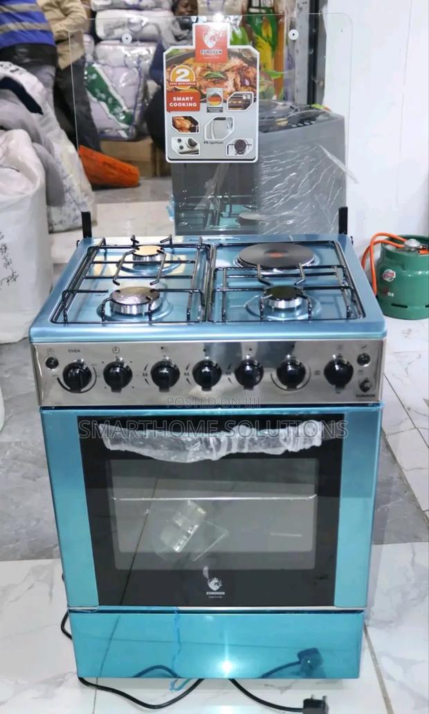 With Electric Oven 60by65 Euroken Cooker