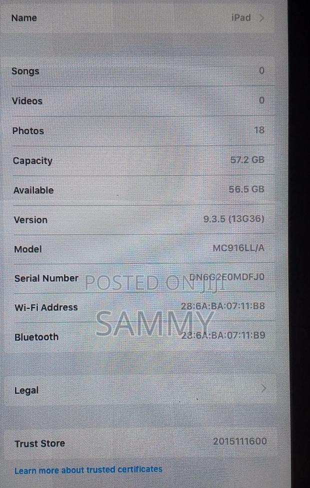 Apple iPad Air 2 64 GB Silver - thumbnail 5
