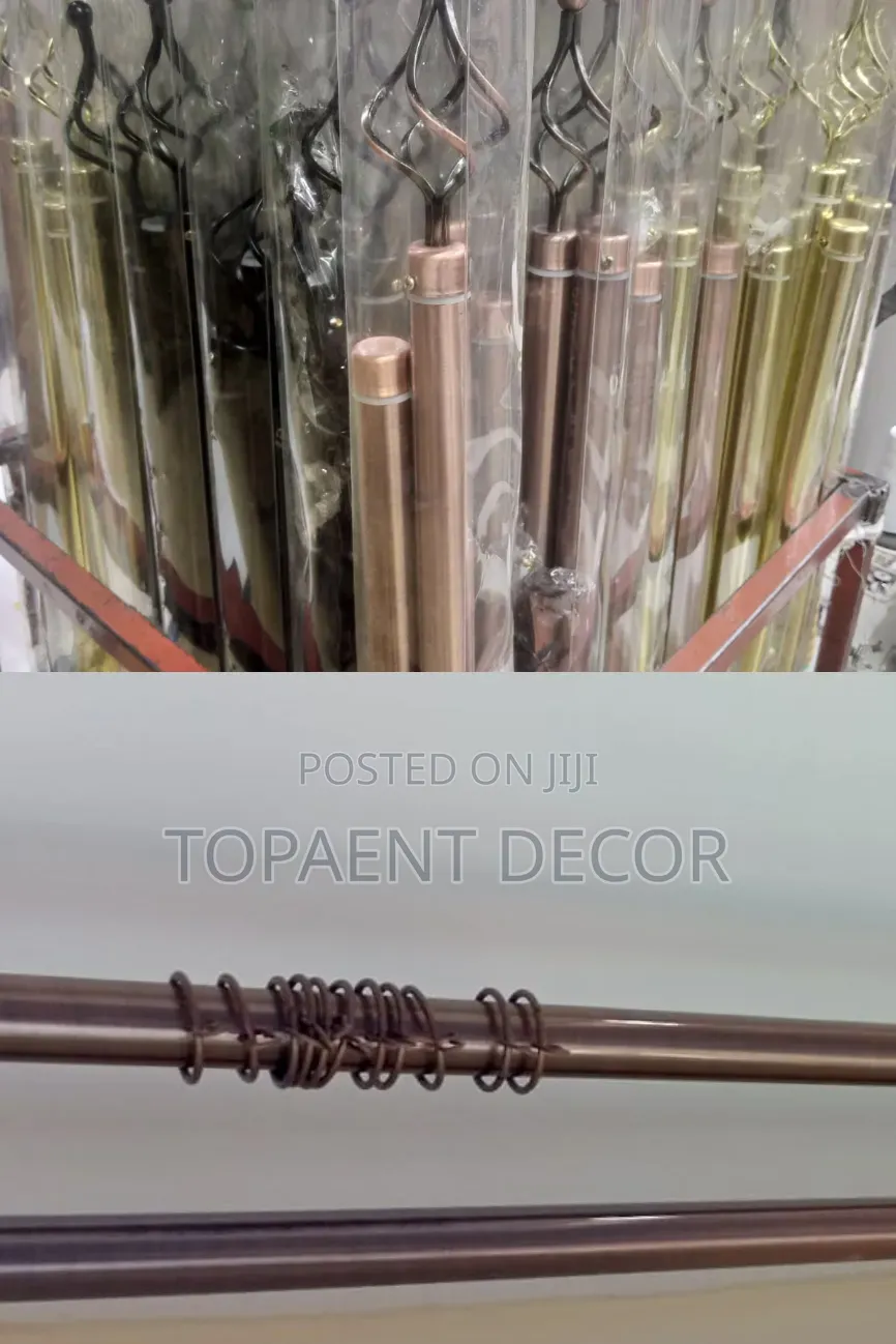 Easy to Adjust and Easy to Install Adjustable Window Curtain Rods