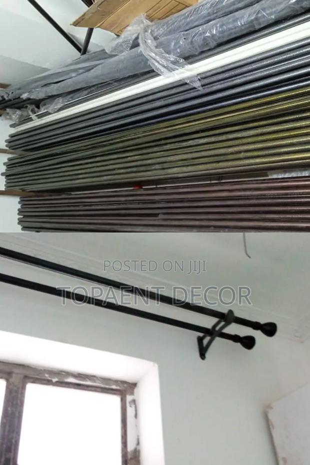 Heavy Duty,No Breakage Powder Coated Sher and Curtain Rods