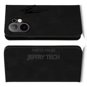 Vivo V60 5g Phone Case, Wallet-Style Black Retro Leather Flip Cover W