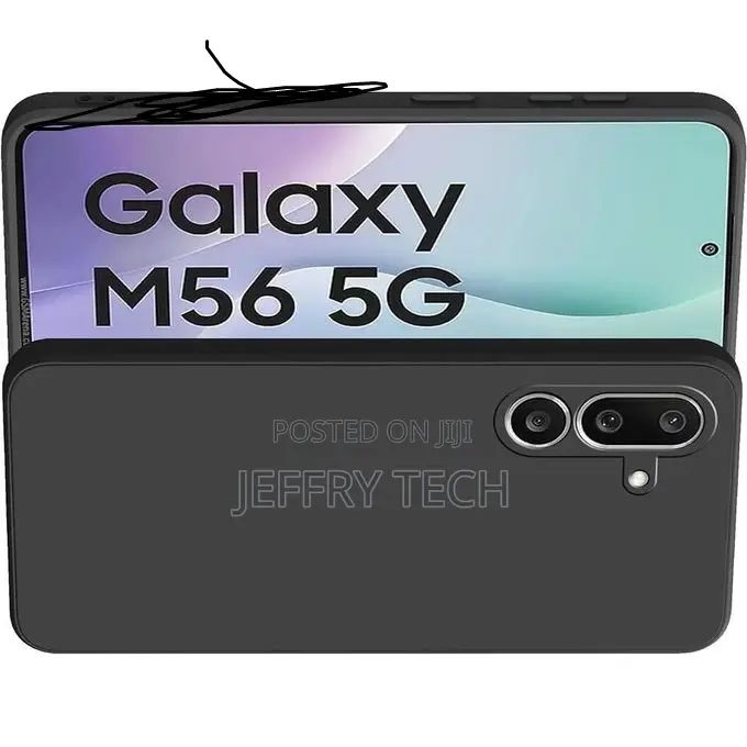 Org Soft Silicone Rubberised Samsung Galaxy M56 5g/F56