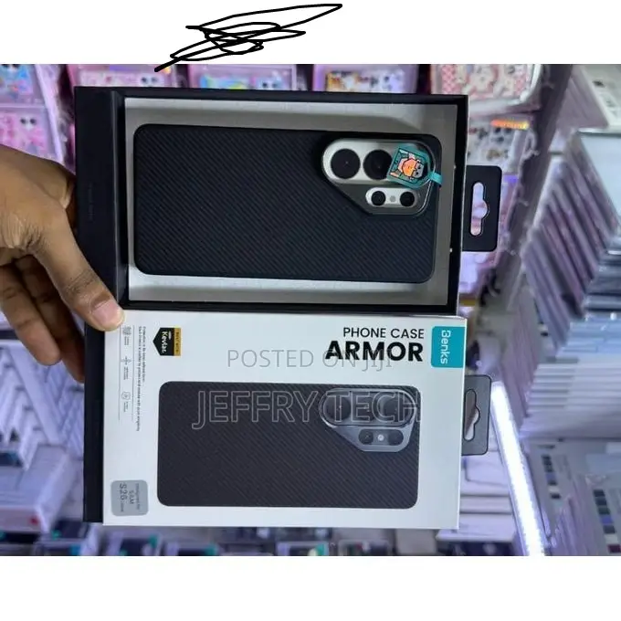 Amor Magsafe Kevlar Armor Case for Galaxy S26ultra Ultra - Black