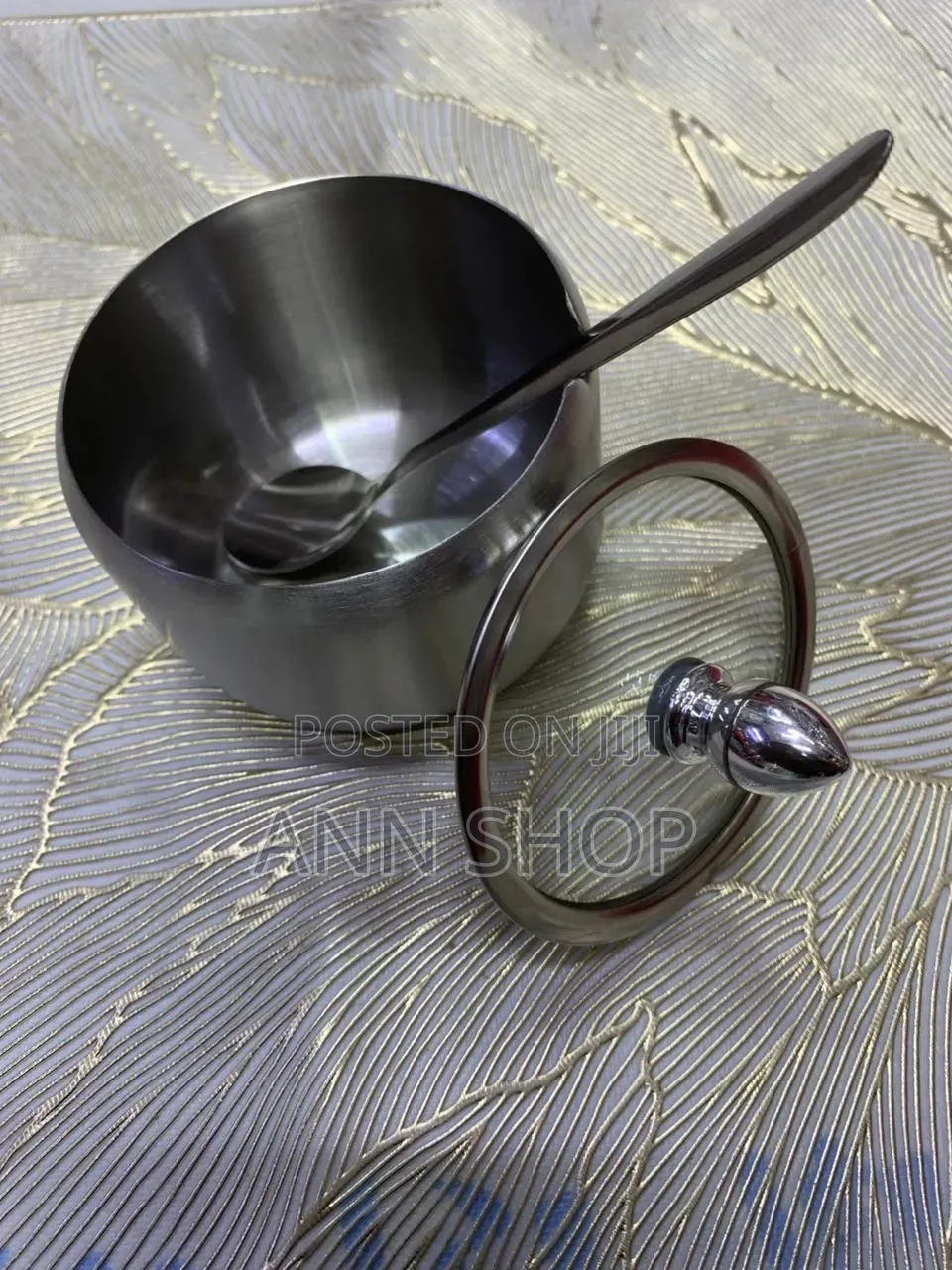 Stainless Sugar Dish