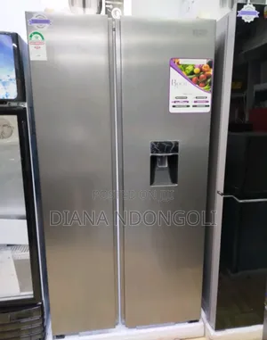 Roch Side by Side 439litres Arfr-540sbw-B Refrigerator With Dispenser