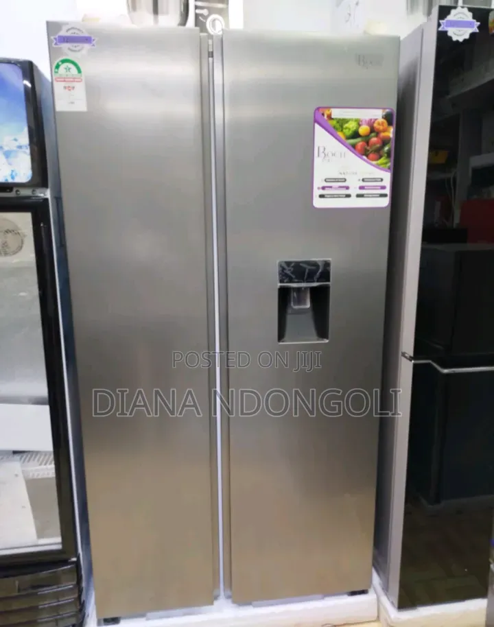 Roch Side by Side 439litres Arfr-540sbw-B Refrigerator With Dispenser