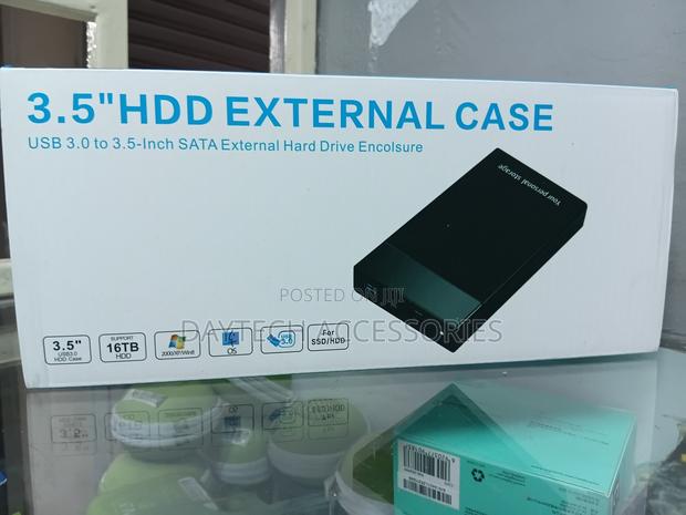 Usb 3.0 to 3.5-Inch Sata External Hard Drive Enclosure.