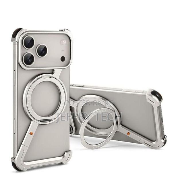Bumper Case for iPhone 17promax Oatsbasf Featurin Titanium Alloy Frame