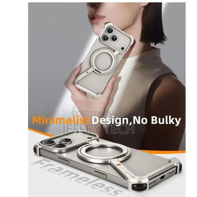 Bumper Case for iPhone 17promax Oatsbasf Featurin Titanium Alloy Frame