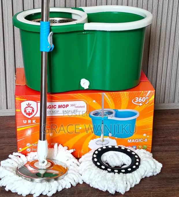 *Metallic Spin Mop*