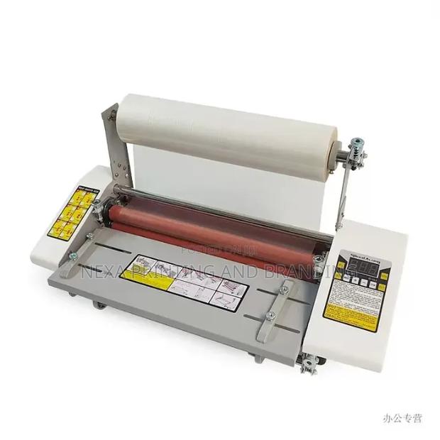 Hot/Cold Thermal A3 Size Roll Laminator Machine