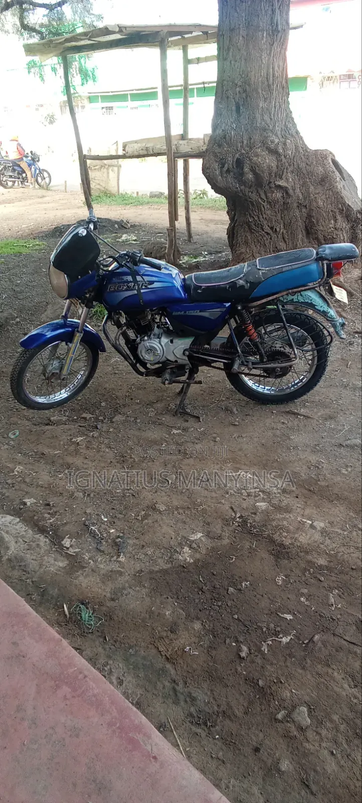 Bajaj Boxer 100 2012 Blue