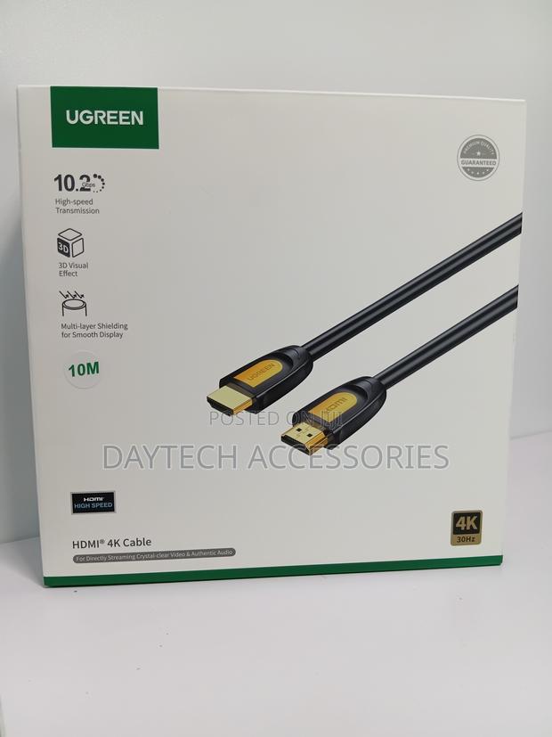This Is a Ugreen 10-Meter Hdmi Cable High-Speed Transmission. - thumbnail 2