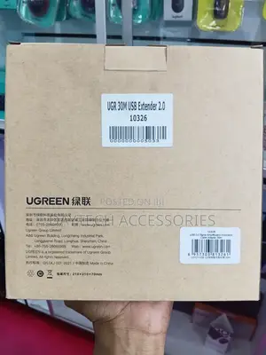 Ugreen Usb 2.0 Active Extension Cable With Chipset 30m (Black) 10326