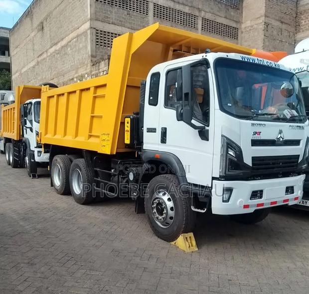 Howo H3 6x4 Tipper - 220hp 2026 White - thumbnail 4