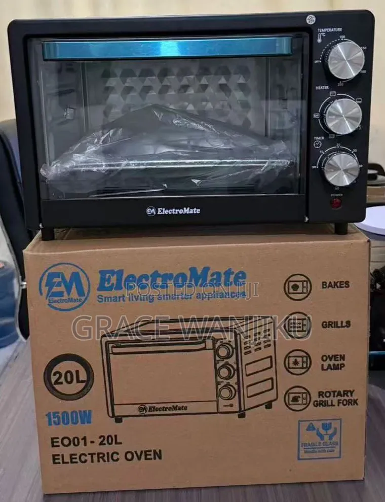 Electromate Countertop Eo01-20l Electric Oven