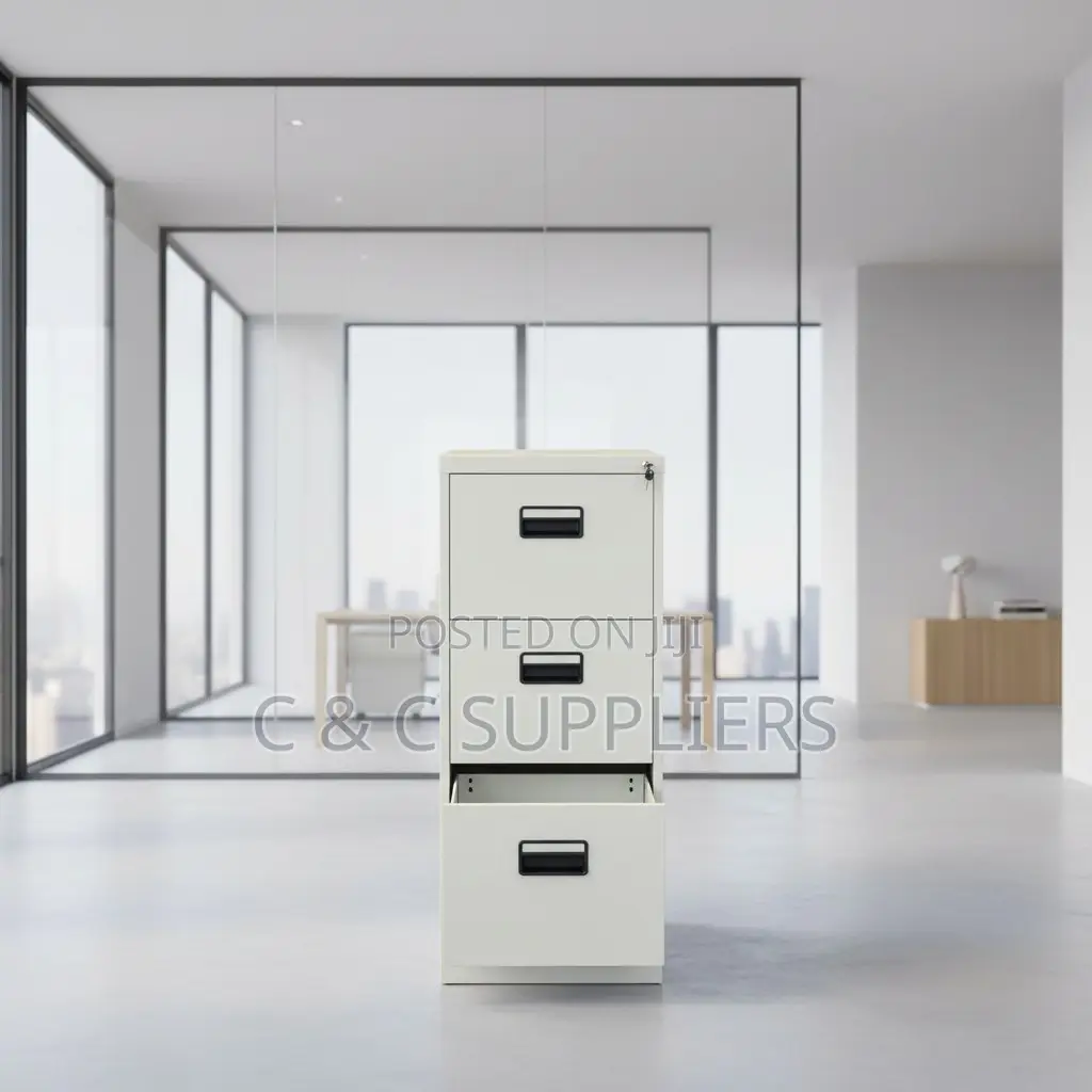 3-Drawers Filing Cabinet