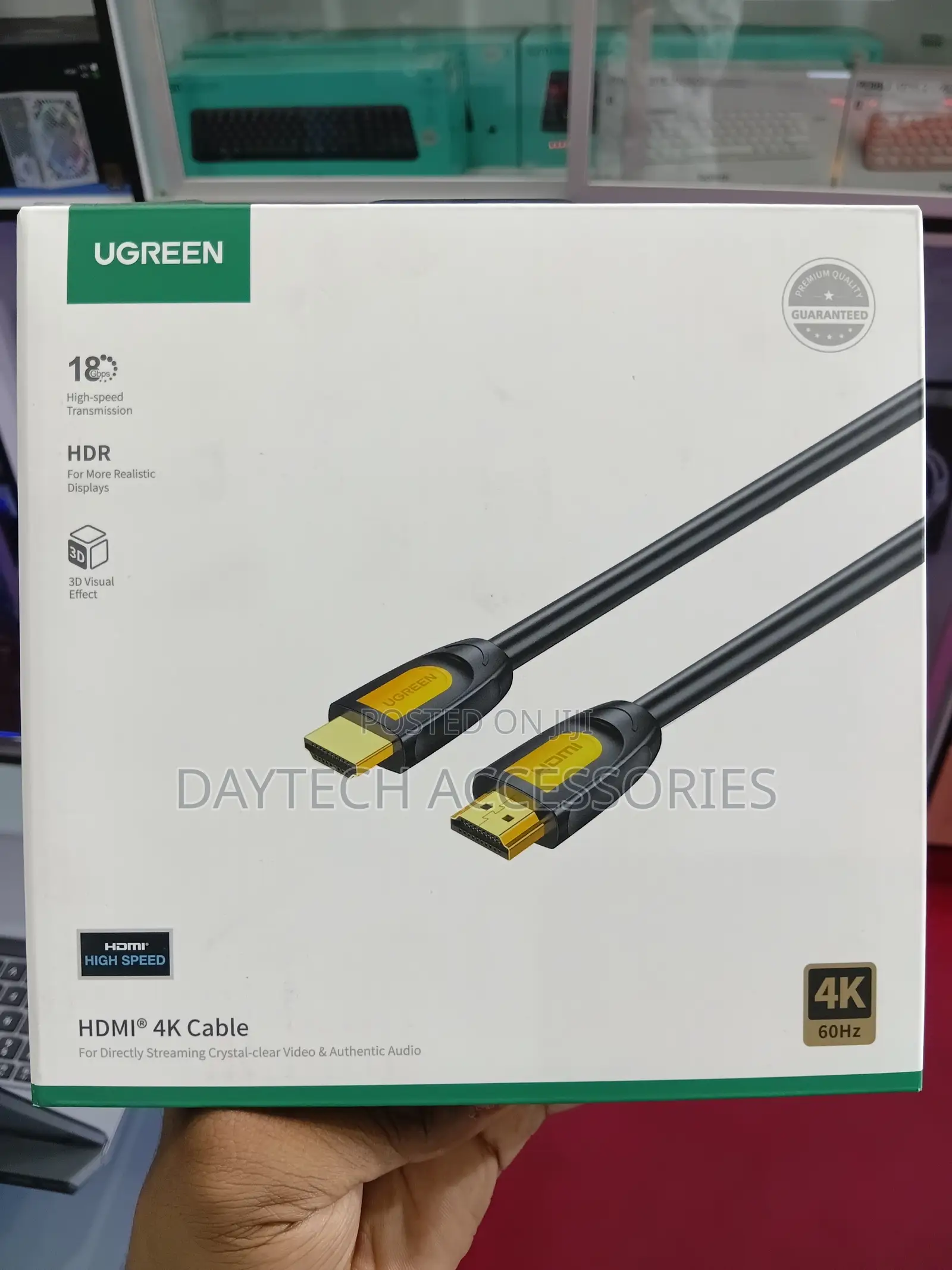 Ugreen Hd101-10129 Hdmi Cable Male to Male 3m – Black