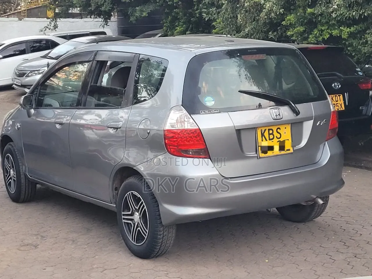 Honda Fit 2007 Silver