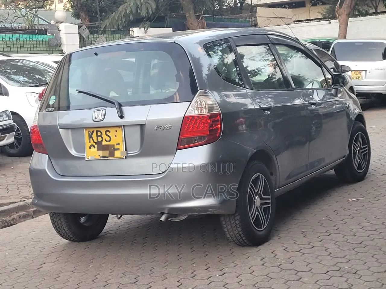 Honda Fit 2007 Silver