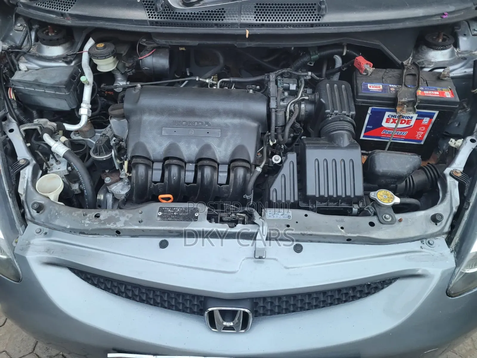 Honda Fit 2007 Silver