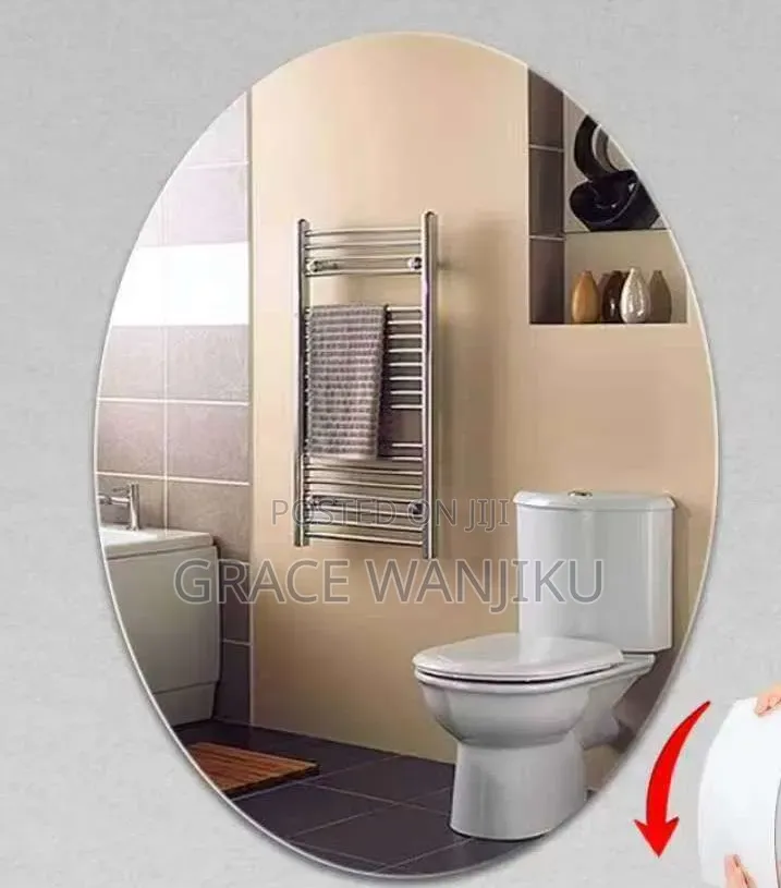 *Peel and Stick Unbreakable Mirror*