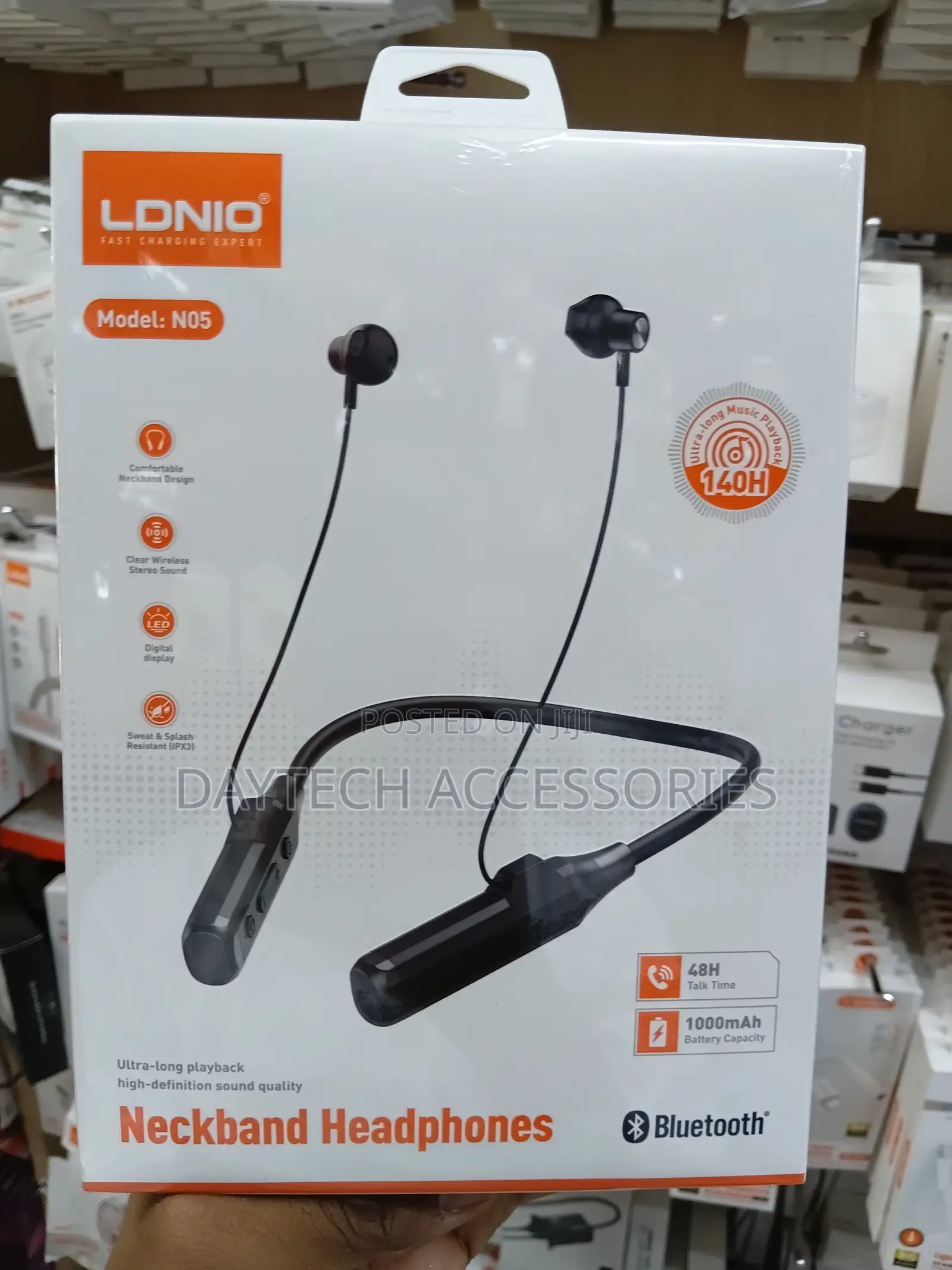 Ldnio N05 TWS Neckband Headphones in-Ear Sport Magnetic