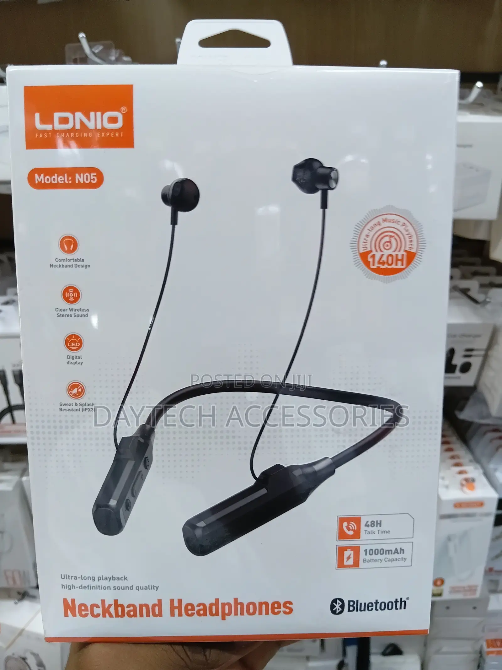 Ldnio N05 TWS Neckband Headphones in-Ear Sport Magnetic