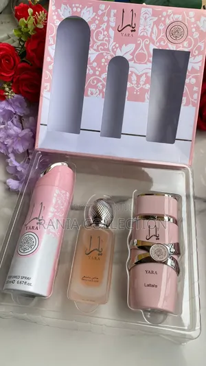 Yara Set (Perfume Spray,Fresh Hair Mist,Yara Perfume