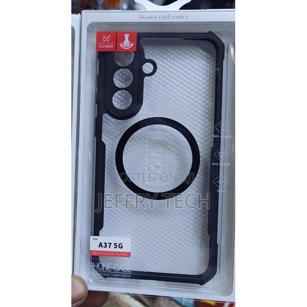 Magsafe2 Xunod Case for Samsung Galaxy A57 5g Transparent Back Cover W