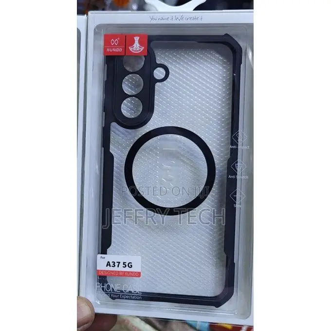 Magsafe2 Xunod Case for Samsung Galaxy A57 5g Transparent Back Cover W