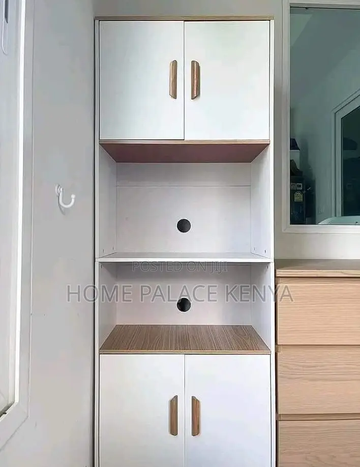 Kitchen Cabinet: Sideboard Cabinet With Microwave Oven Storage