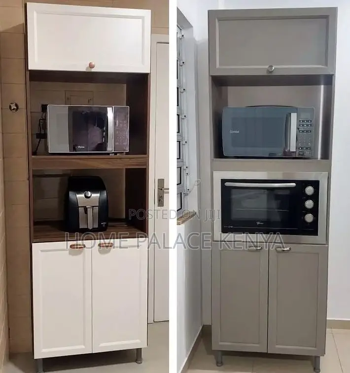 Kitchen Cabinet: Sideboard Cabinet With Microwave Oven Storage