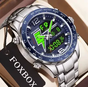 Foxbox Dual Time Gents Watch