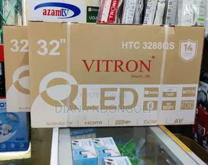 *Vitron 32" Qled Smart Android Frameless With Bluetooth