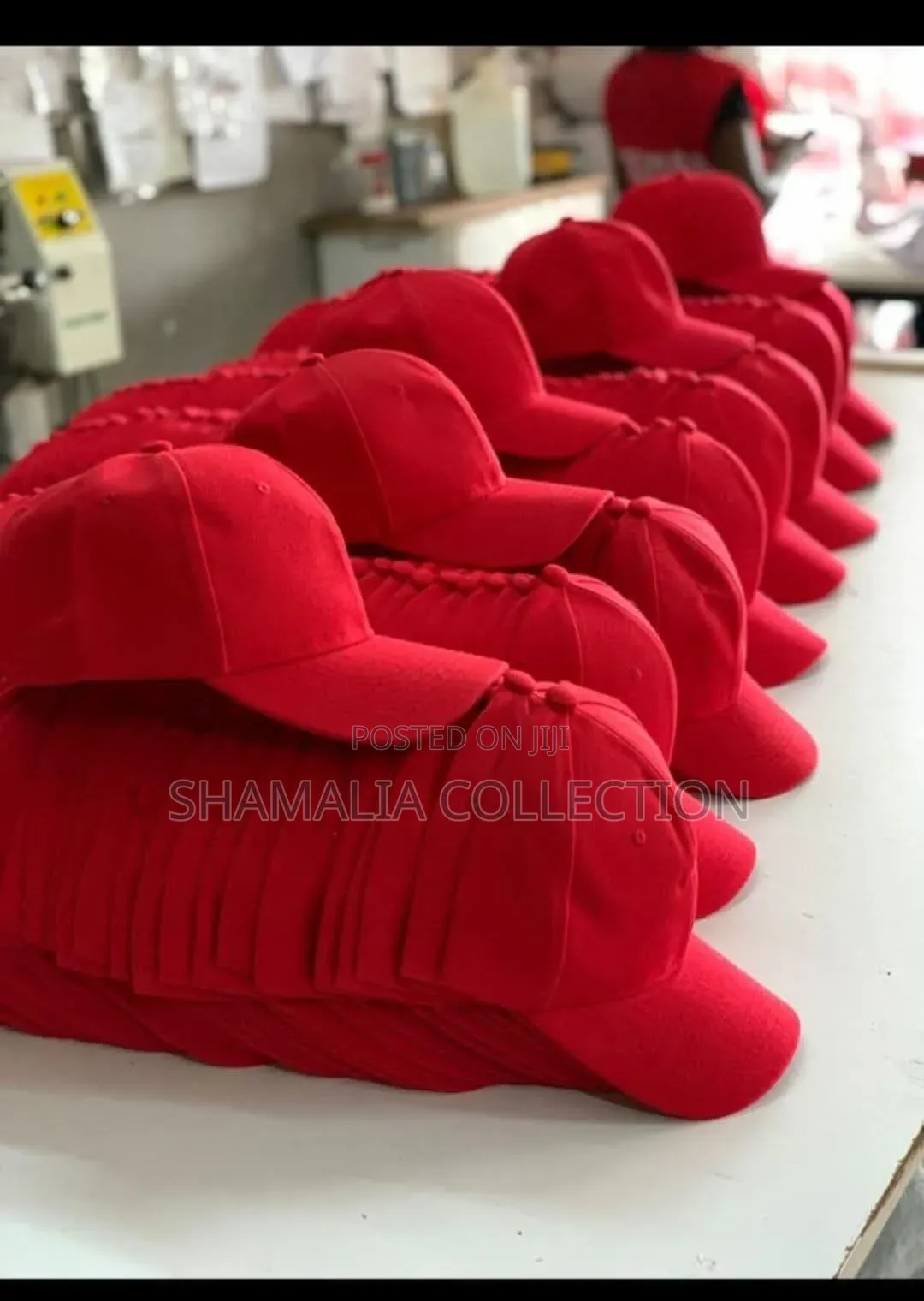 Plain Red Caps – Bulk Or Custom Branding