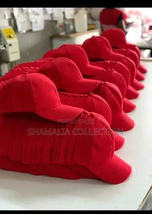 Plain Red Caps – Bulk Or Custom Branding