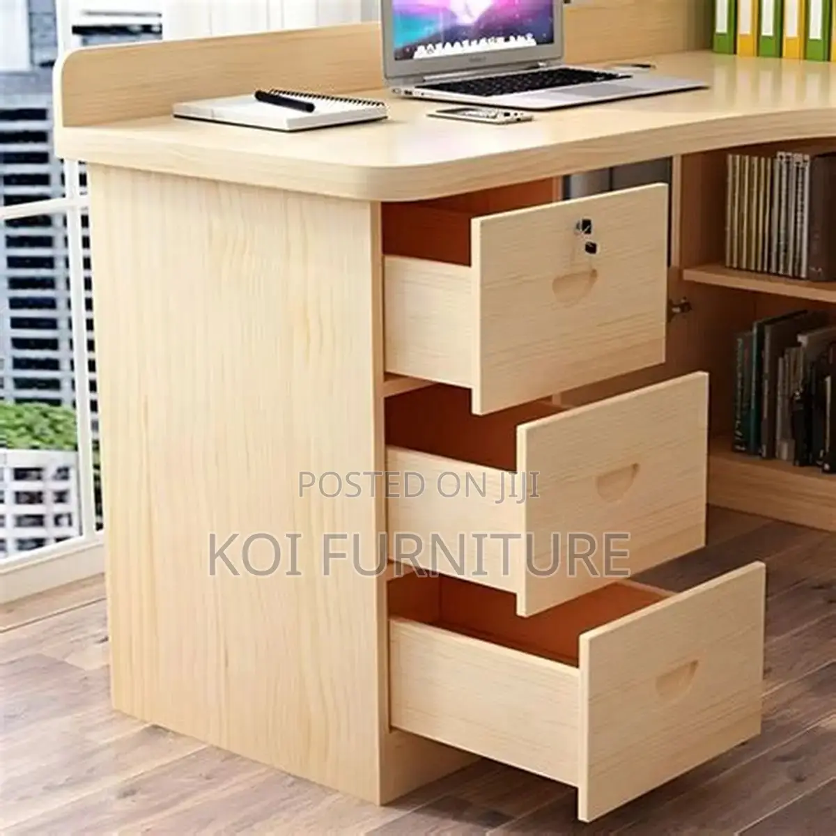 Office Desk; 1200mm Home Office White Clerical Desks