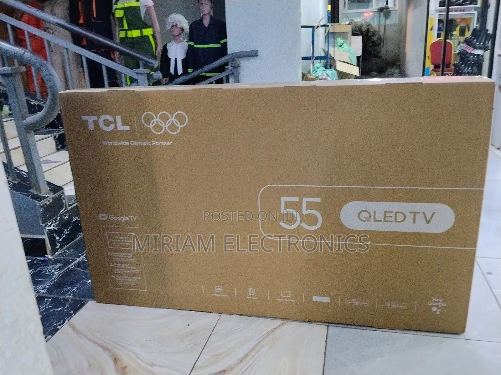 TCL 55" Qled Smart Google Tv 55t6d Model