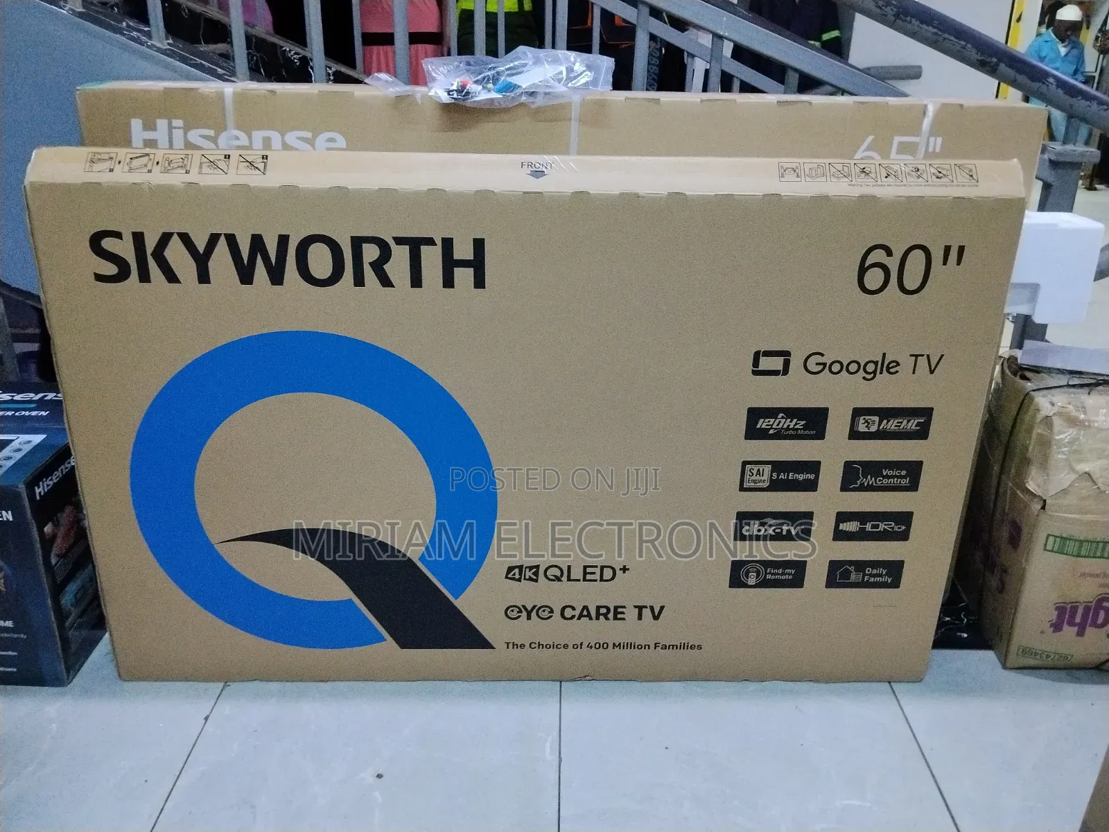 Skyworth 60 Inch Qled Google Tv New 2025