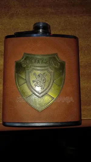 Scottish Leather Hip Flask