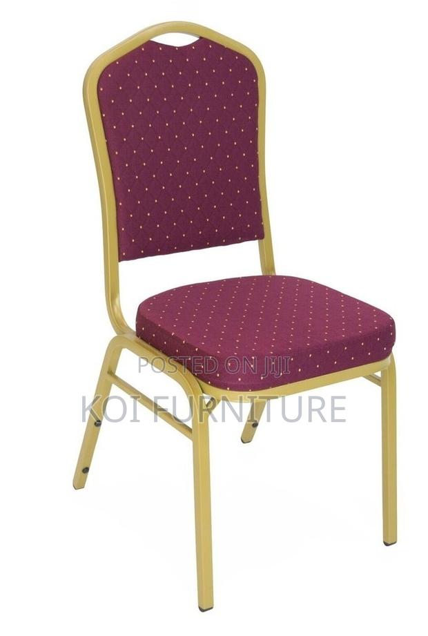 Office Chair; Office Banquet Armless Events Chairs - thumbnail 4