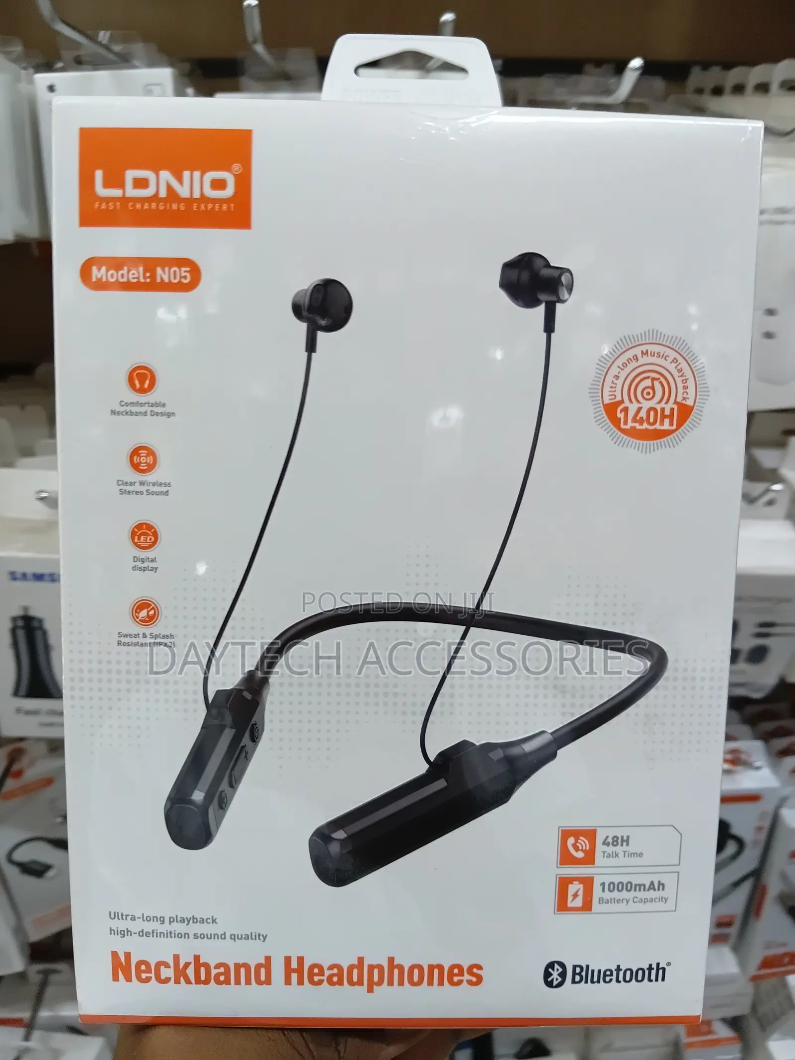Ldnio N05 Wireless in-Ear Neckband Sport Headphones