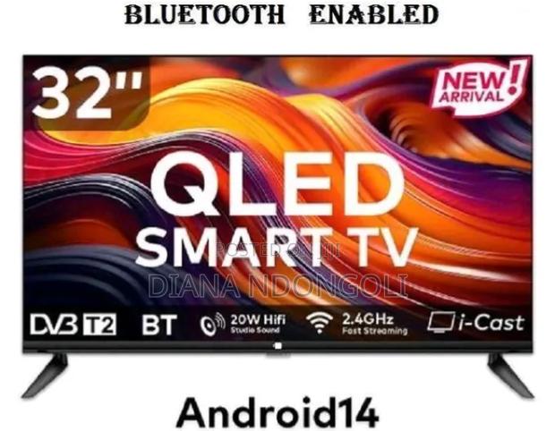 *Vitron 32" Qled Smart Android Frameless With Bluetooth - thumbnail 2