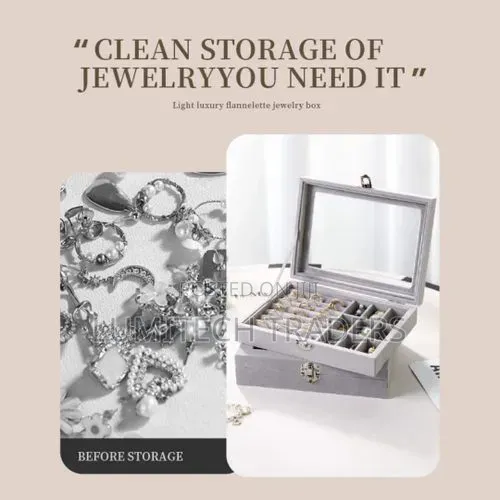 Jewellery Storage Box Organiser